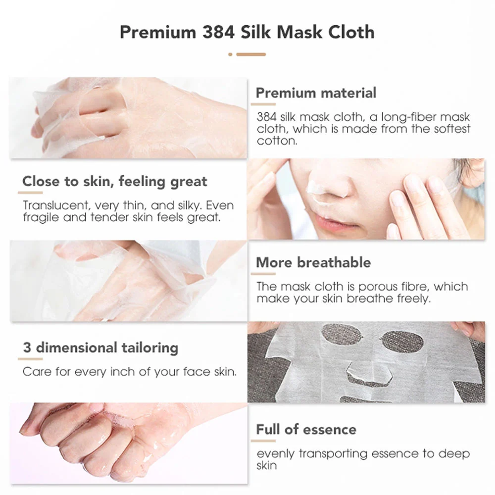 AICHUN BEAUTY Rice Whitening Rejuvenation Facial Sheet Mask 25ml - Image 3