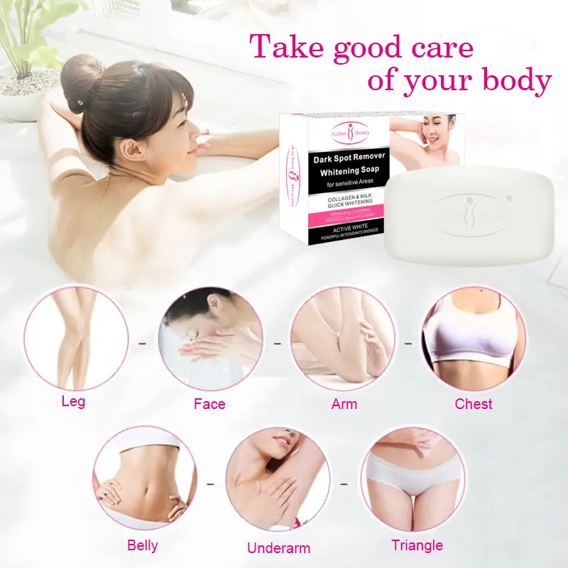 Aichun Beauty Dark Spot Brightening Soap - 100g Bar - Image 3