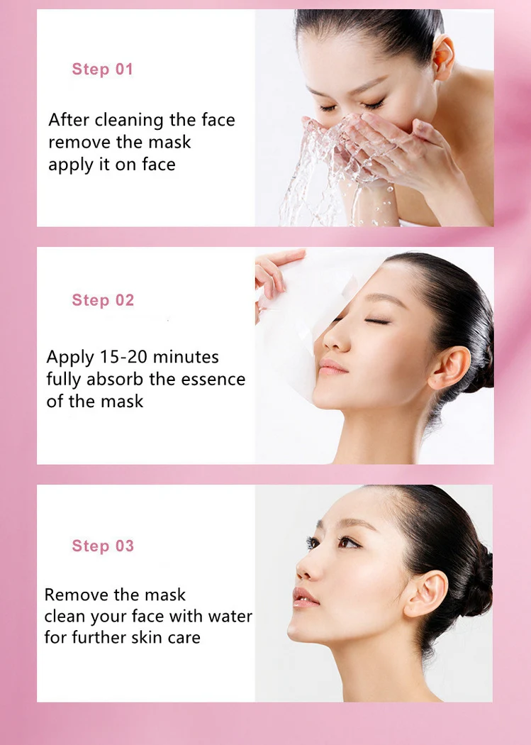 BIOAQUA Honey Peach Hexapeptide Moisturizing Face Sheet Mask 25g - Image 3