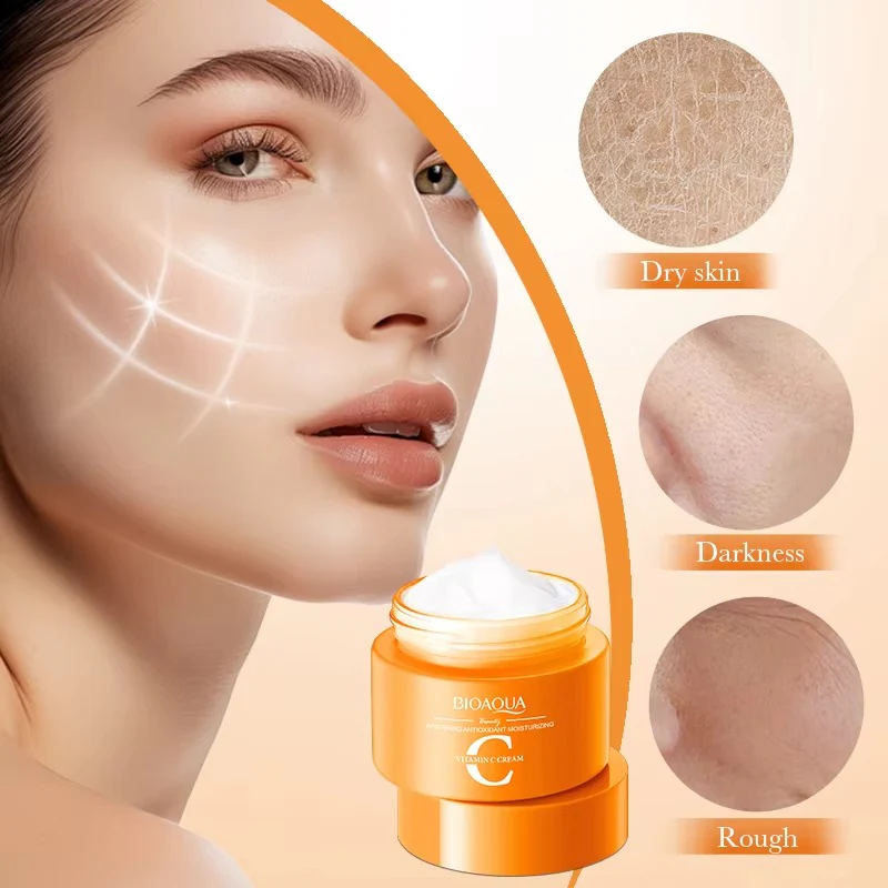 BIOAQUA Whitening Antioxidant Vitamin C Face Cream 60g - Image 4