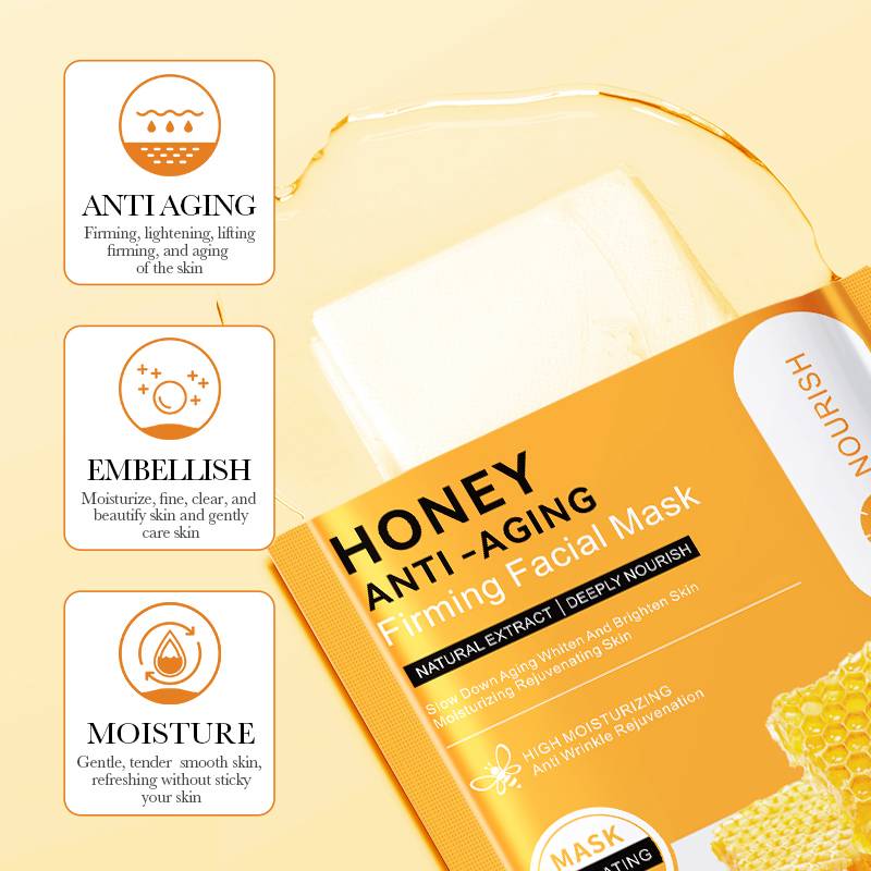 BIOAQUA Pack of 3 Whitening Anti-Wrinkle Nourish Moisturizing Facial Sheet Mask - Image 2