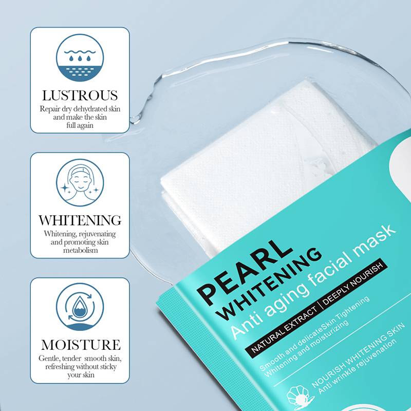 BIOAQUA Pack of 3 Whitening Anti-Wrinkle Nourish Moisturizing Facial Sheet Mask - Image 3