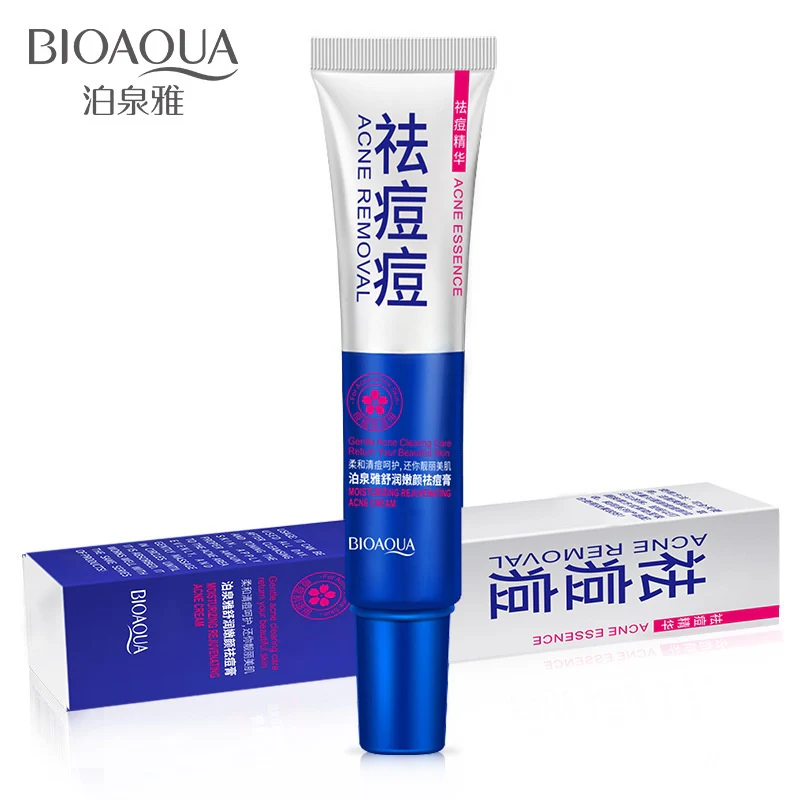 BIOAQUA Anti-Acne Cream - Gentle Acne Care & Oil Balance - 30g