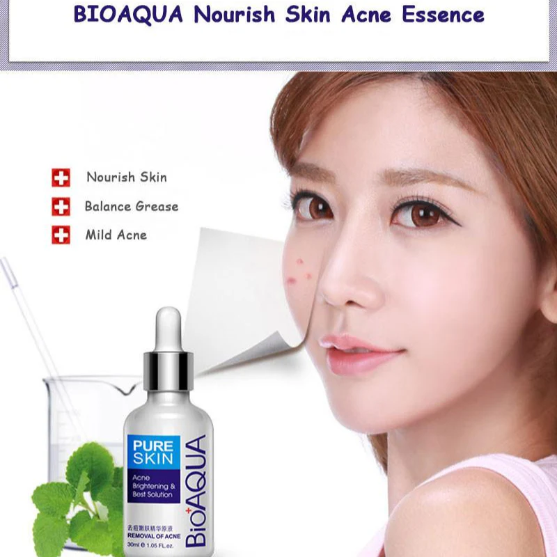 BIOAQUA Acne Rejuvenation Serum - Anti-Acne & Skin Renewal - 30ml - Image 4