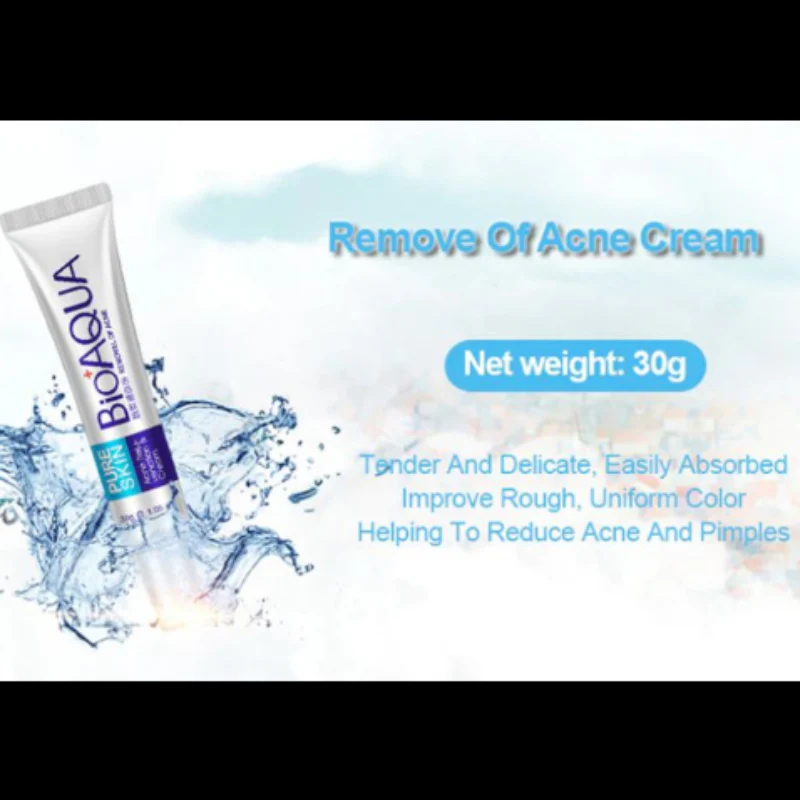 BIOAQUA Anti-Acne & Rejuvenating Cream - Acne Care 30g - Image 3