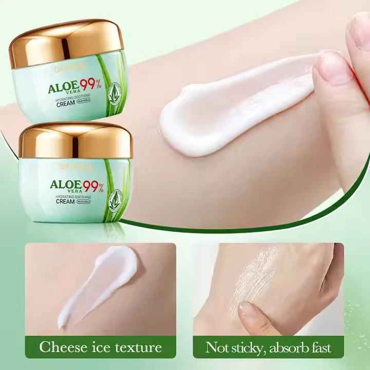 BIOAQUA Aloe Vera Hydrating Soothing Face Cream 50g - Image 6