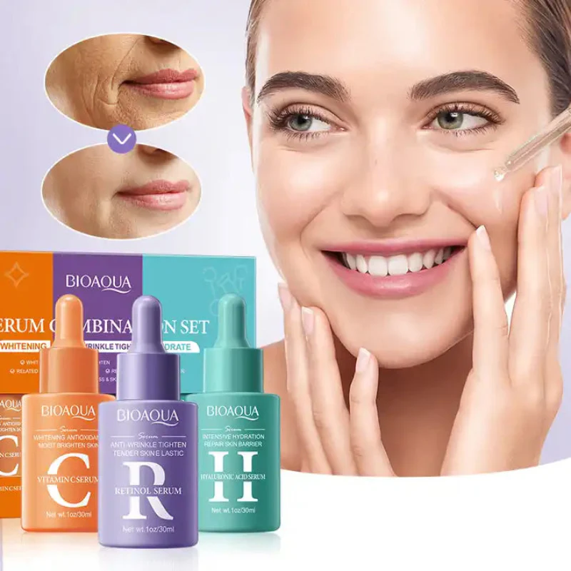BIOAQUA Brightening & Anti-Aging Hyaluronic Acid Serum Set - Image 3
