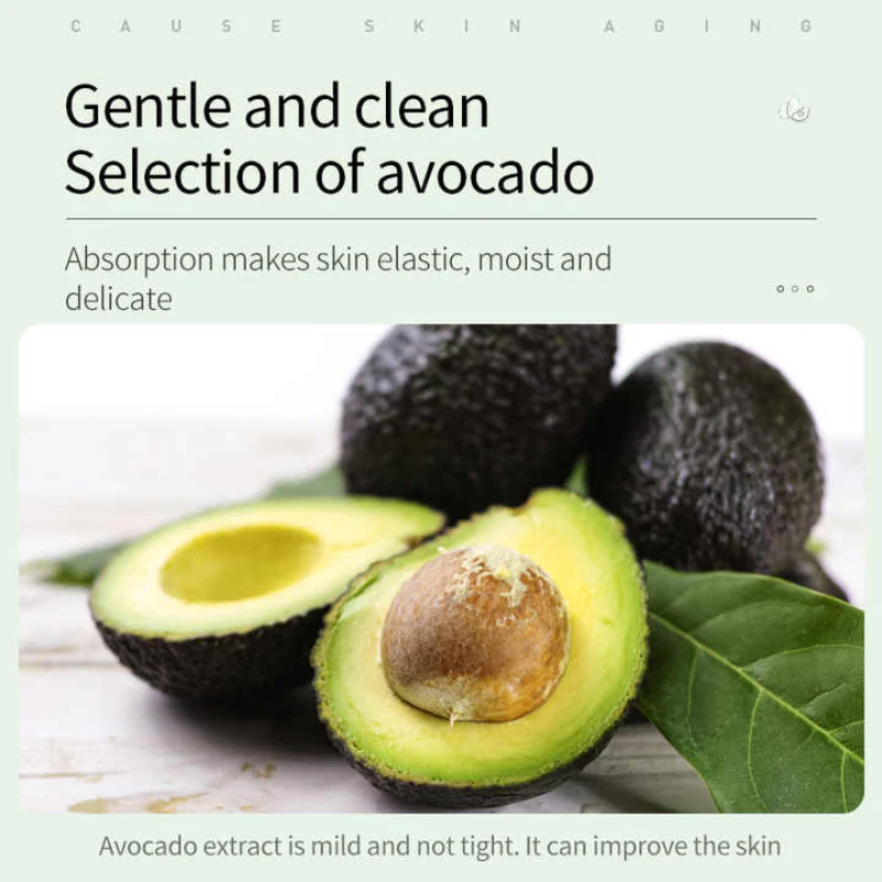 BIOAQUA Avocado Oil-Control Mud Mask – 7.5g x 8 Pcs | Deep Cleansing & Pore Refining - Image 5