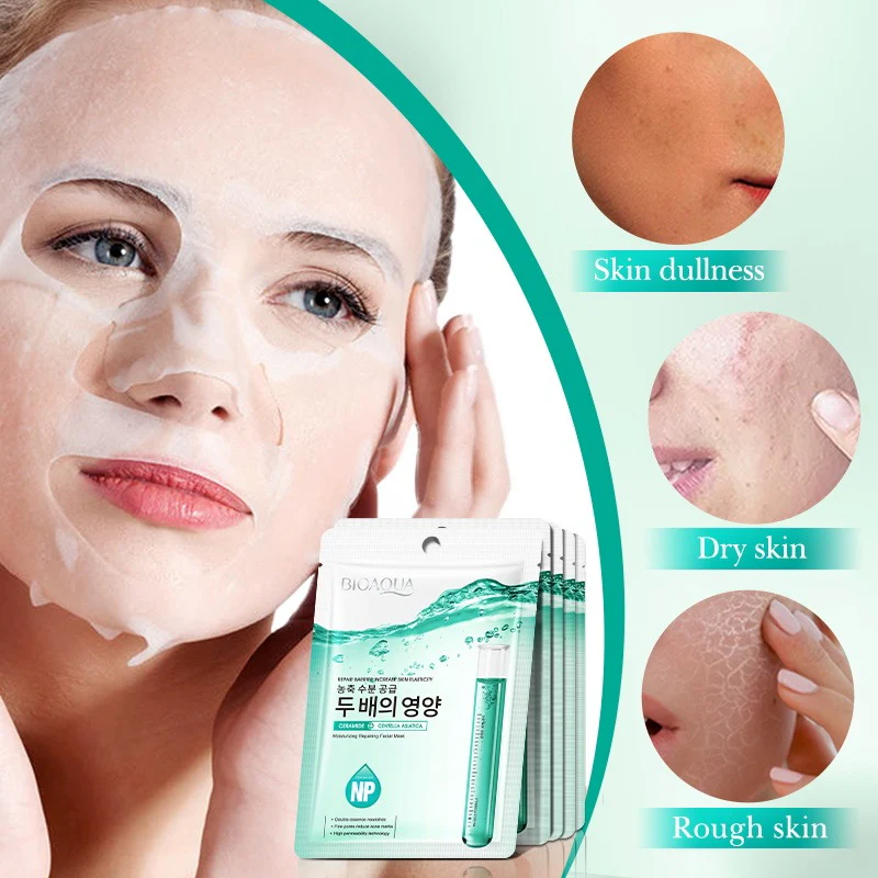 BIOAQUA Ceramide Centella Asiatica Moisturizing Face Sheet Mask - Image 2