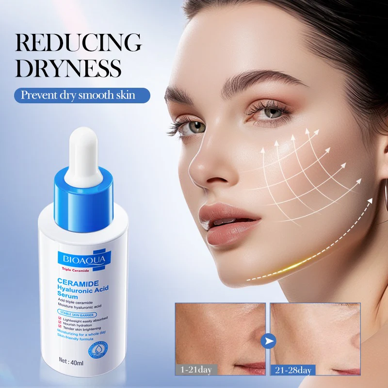 BIOAQUA Triple Ceramide & Hyaluronic Acid Moisturizing Serum - 40ml - Image 3