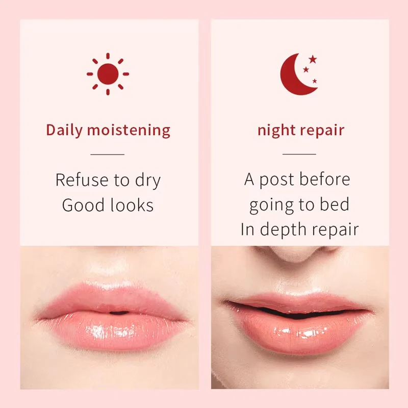 Bioaqua Cherry Collagen Lip Moisturizing Mask – 20 Pcs (60g) - Image 2