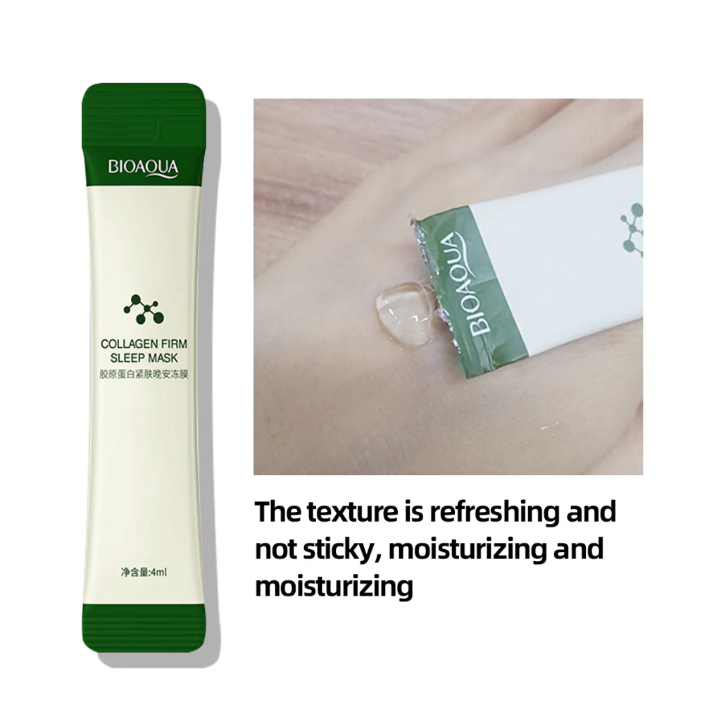 BIOAQUA Collagen Firming Sleeping Facial Mask 4mlX20 - Image 4