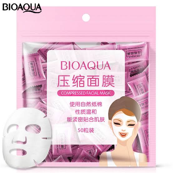 BIOAQUA Compressed Facial Tablet Mask – 25/50/100 Pcs - Image 7