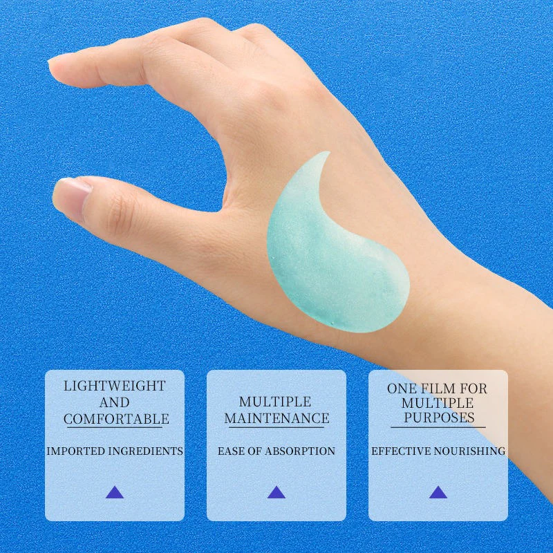 BIOAQUA Blue Copper Peptide Moisturizing Eye Mask 30 Pairs 80g - Image 4