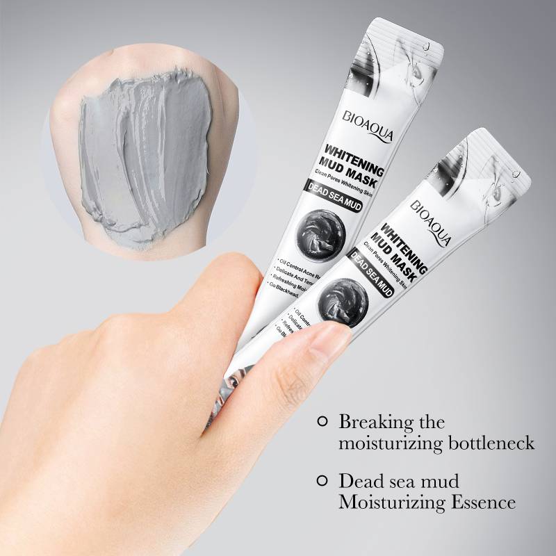 Bioaqua Dead Sea Mud Whitening Mud Mask 8g*10 Pcs - Image 6