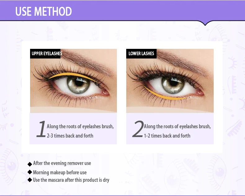 BIOAQUA Eyebrow & Eyelash Nourishing Serum - Lash & Brow Care 7ml - Image 4