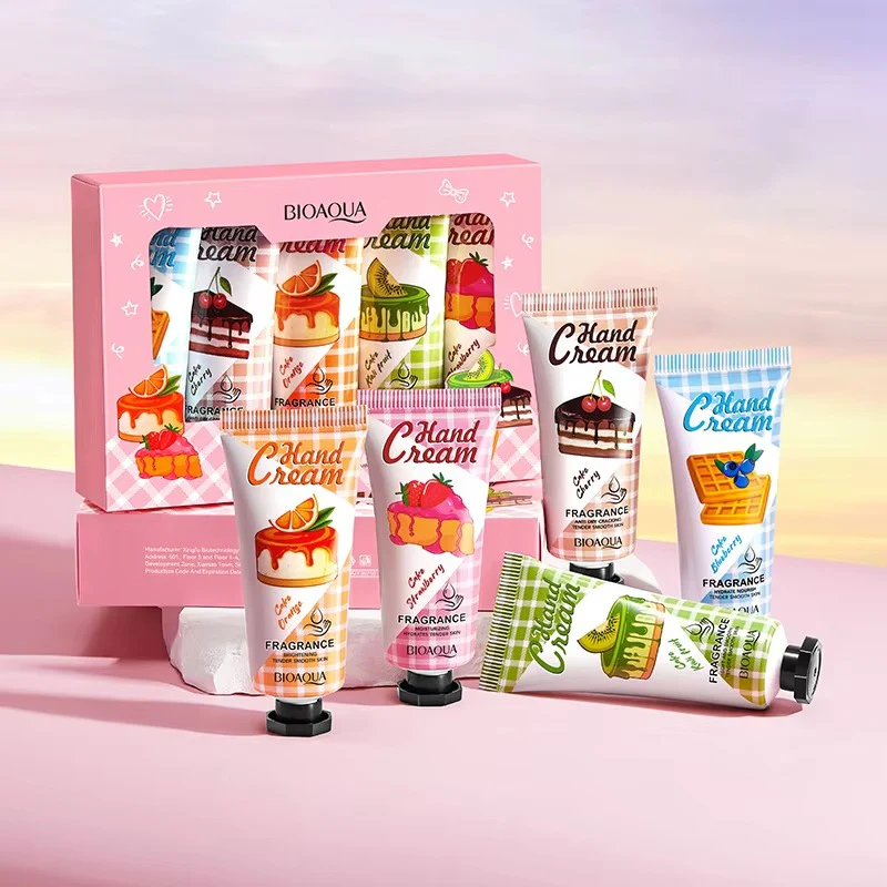 BIOAQUA Set of 5 Fruit Fragrance Moisturizing Hand Cream Set (5x20g) - Image 2