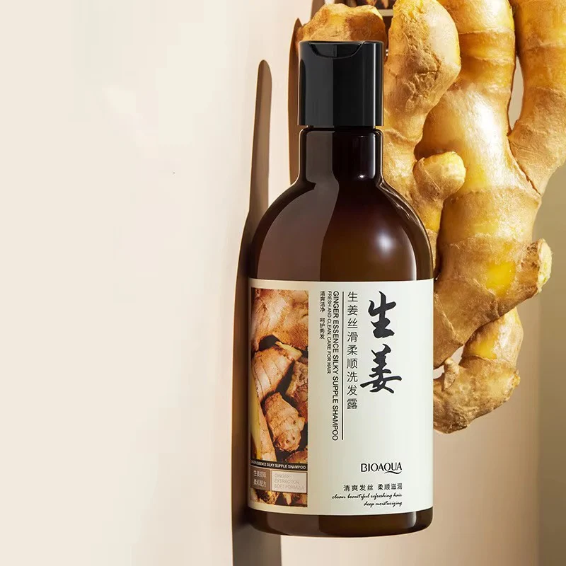 BIOAQUA Ginger Anti-Dandruff Silky Hair Shampoo - 250ml - Image 3