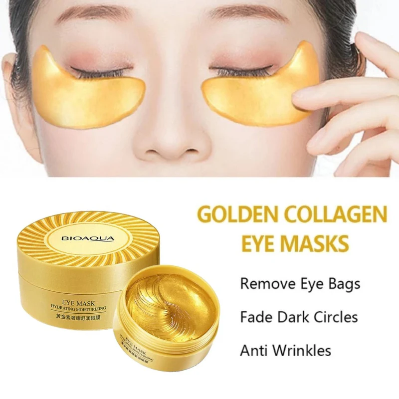 BIOAQUA Gold Luxury Hydrating Eye Mask 30 Pairs 80g - Image 3