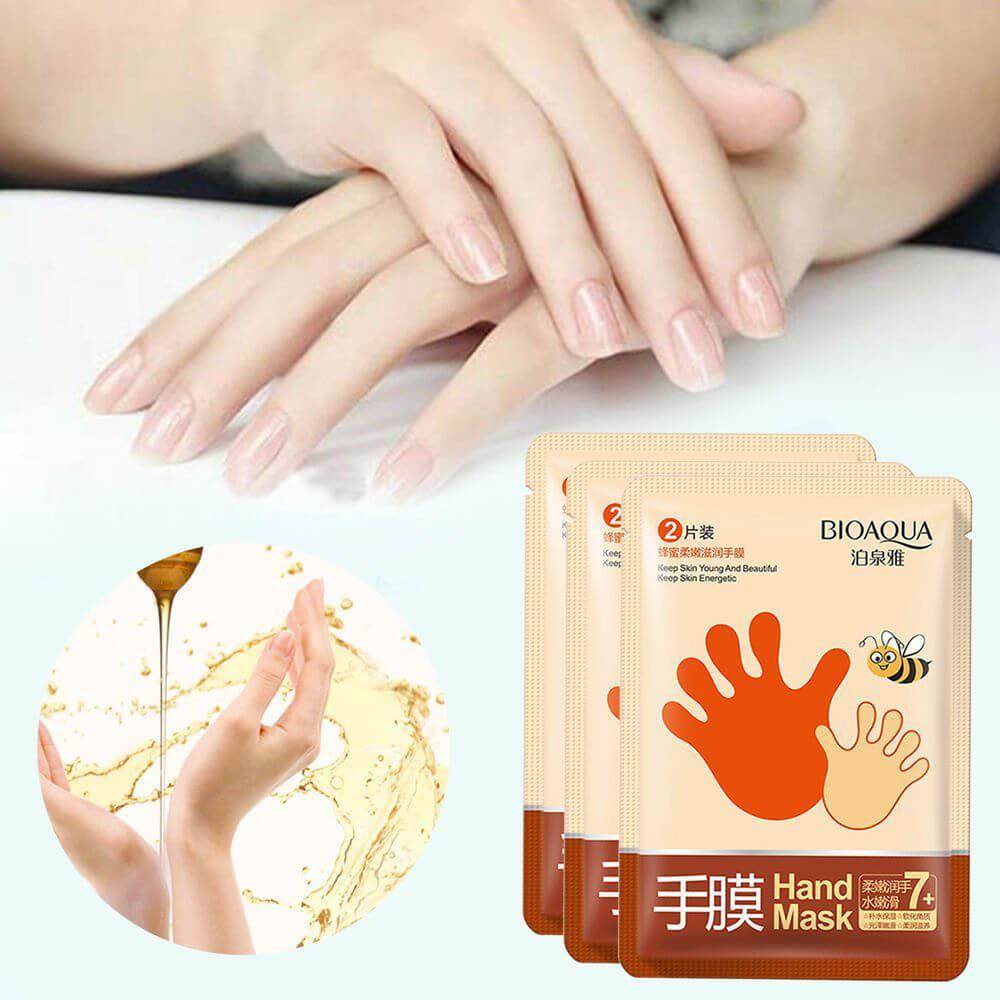 BIOAQUA Honey Soft and Moisturizing Hand Mask 35g - Image 2