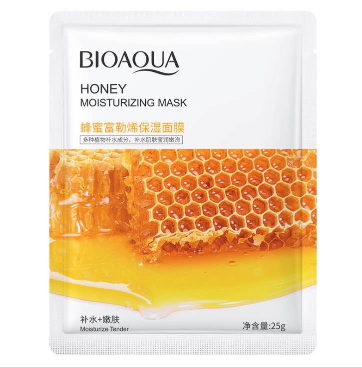 BIOAQUA Honey Moisturizing Face Sheet Mask 25g