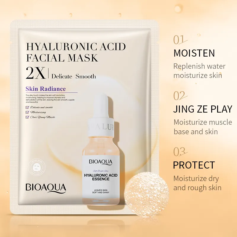 BIOAQUA Hyaluronic Acid Deep Hydration Face Sheet Mask 30g - Image 2