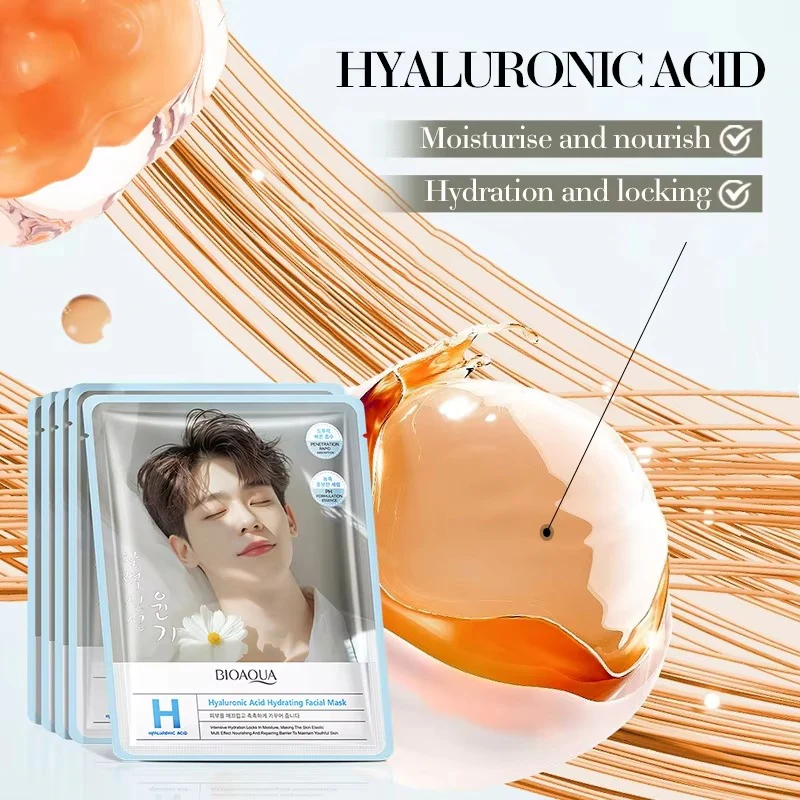 BIOAQUA Hyaluronic Acid Hydrating Facial Sheet Mask - Image 2