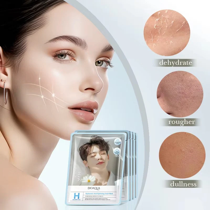 BIOAQUA Hyaluronic Acid Hydrating Facial Sheet Mask - Image 3