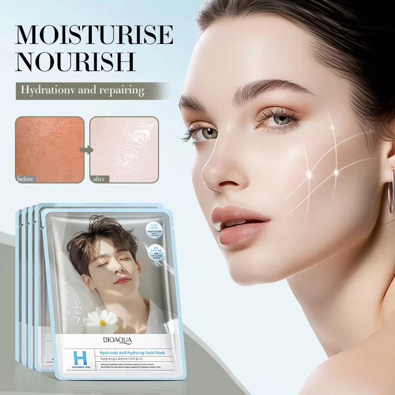 BIOAQUA Hyaluronic Acid Hydrating Facial Sheet Mask - Image 4