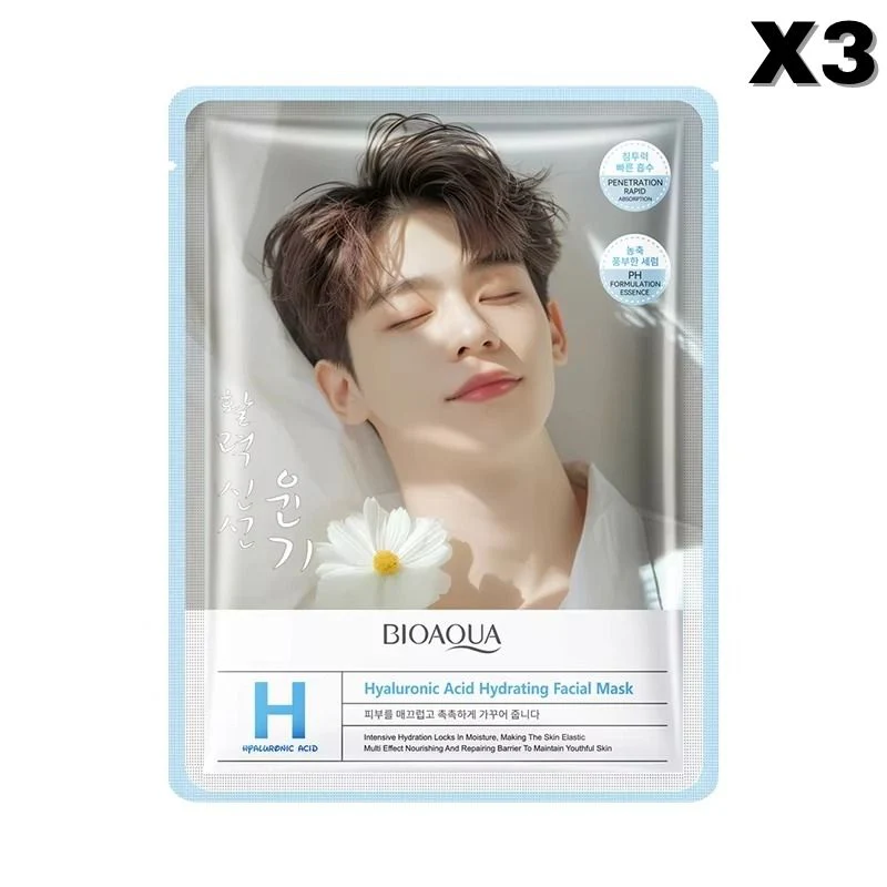 BIOAQUA Hyaluronic Acid Hydrating Facial Sheet Mask - Image 5