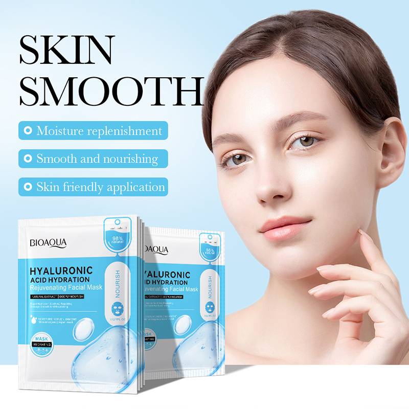 BIOAQUA Hyaluronic Acid Hydration Rejuvenating Nourish Facial Sheet Mask - Image 2