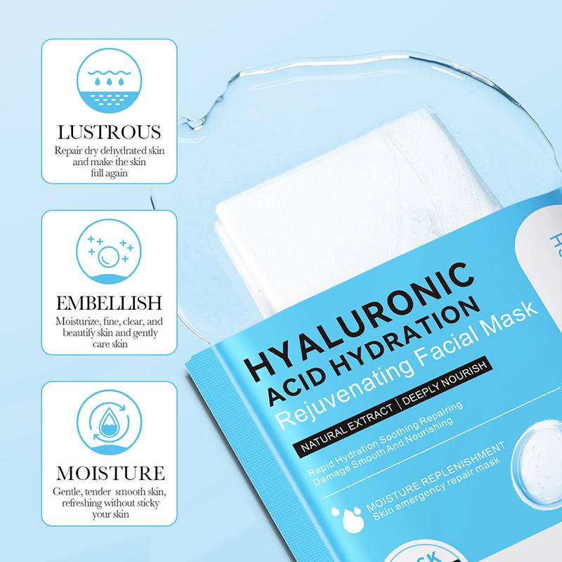 BIOAQUA Hyaluronic Acid Hydration Rejuvenating Nourish Facial Sheet Mask - Image 4