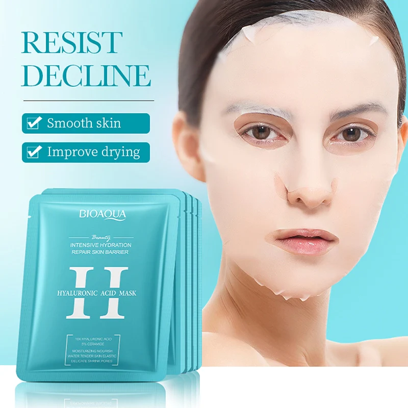 BIOAQUA Hyaluronic Acid Intensive Hydration Facial Mask 25g - Image 2