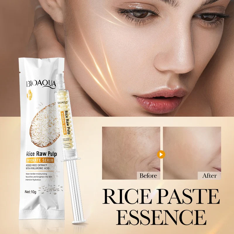 BIOAQUA Rice Raw Pulp Hydrate Serum 10ml - Image 3