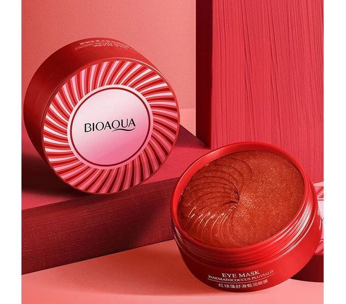 BIOAQUA Red Algae Soothing Moisturizing Eye Mask 30 Pairs 80g - Image 4