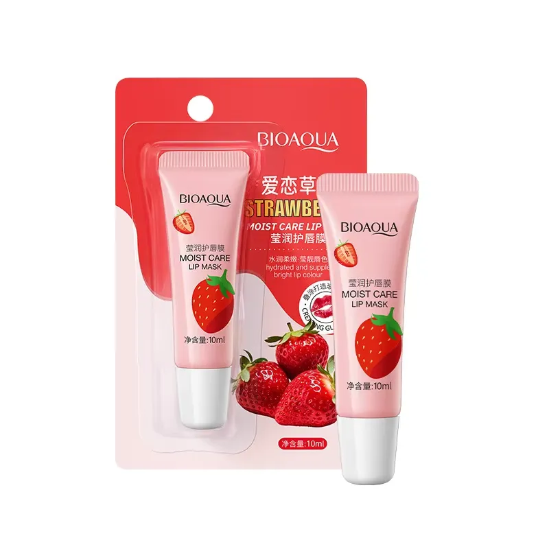 BIOAQUA Moist Care Lip Mask - Natural Fruit Extract Nourishing & Hydrating - 10ml - Image 3
