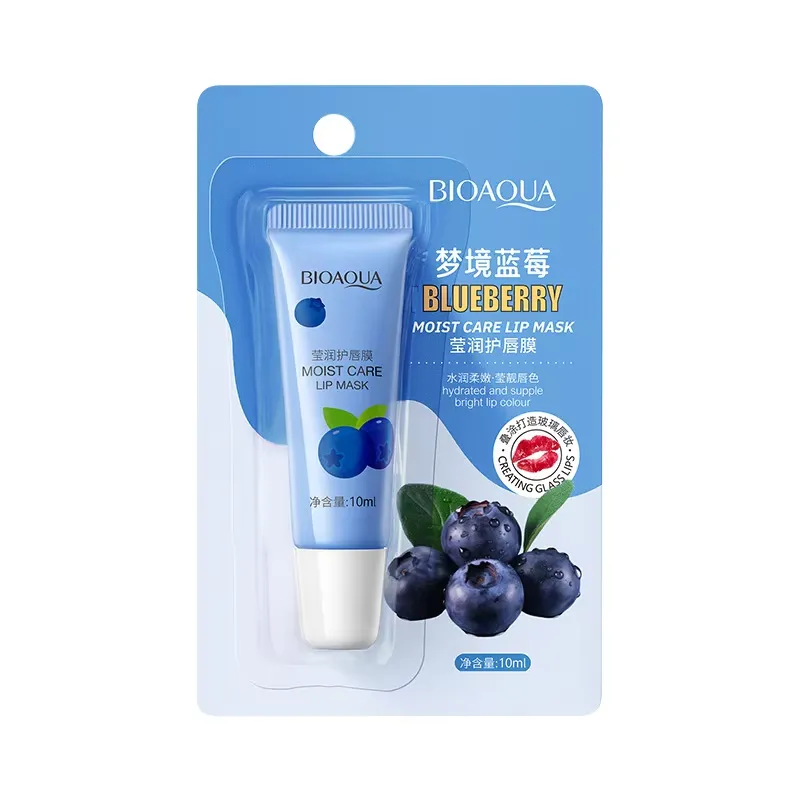 BIOAQUA Moist Care Lip Mask - Natural Fruit Extract Nourishing & Hydrating - 10ml - Image 4