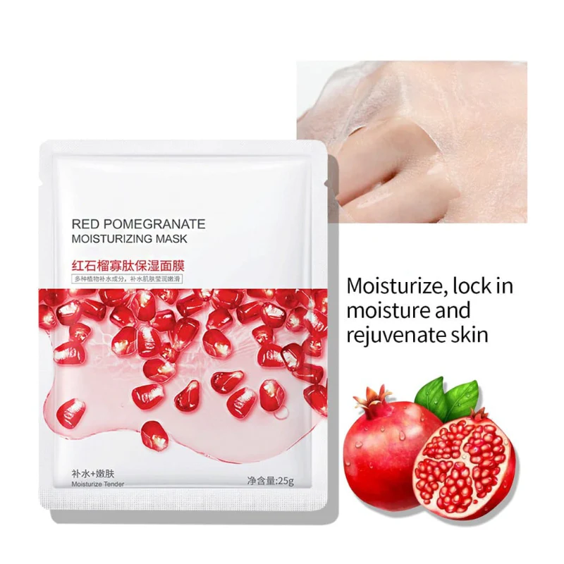 BIOAQUA Pack of 8 Moisturizing Face Sheet Masks - For All Skin Types - Image 7