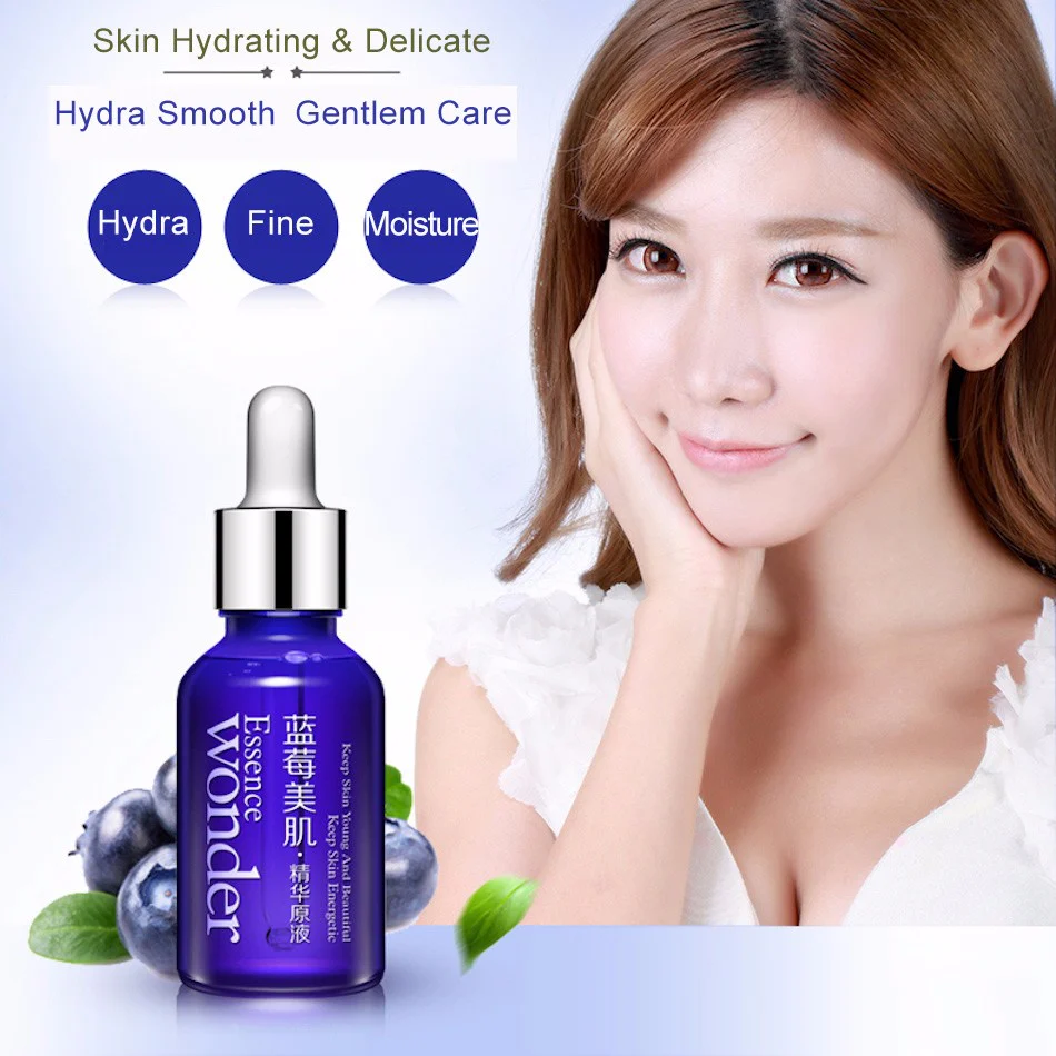 BIOAQUA Natural Blueberry Wonder Essence Face Serum 15ml - Image 3