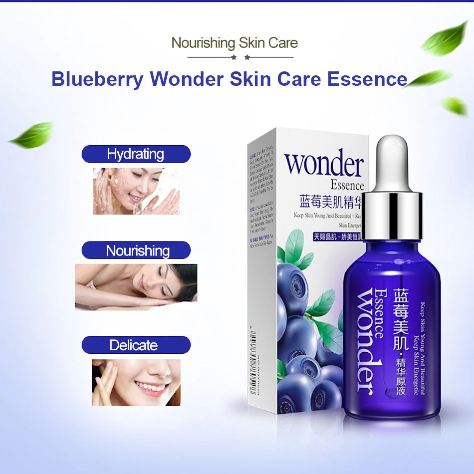 BIOAQUA Natural Blueberry Wonder Essence Face Serum 15ml - Image 4