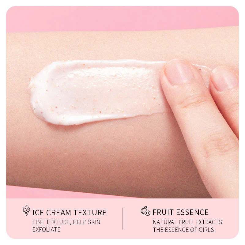 BIOAQUA Peach Body Exfoliating Scrub – 250g | Deep Cleansing & Smoothing - Image 3