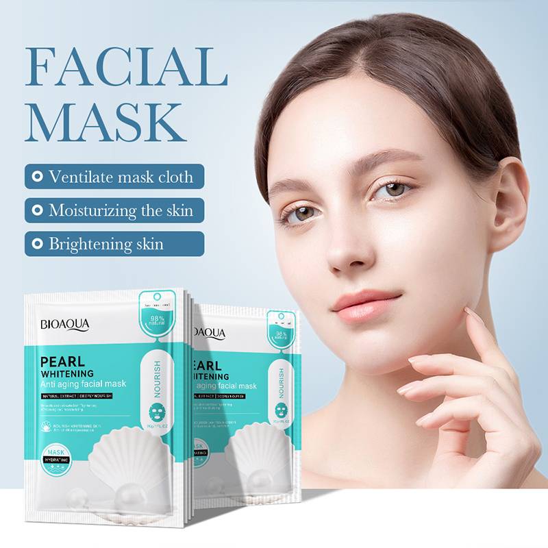 BIOAQUA Pearl Anti Oxygen Activating Nourish Facial Sheet Mask - Image 2