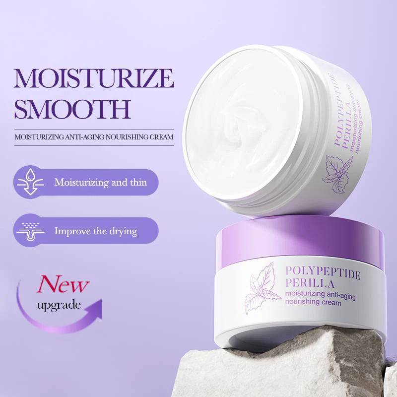 Bioaqua Polypeptide Perilla Moisturizing Anti-Aging Nourishing Cream - Image 2