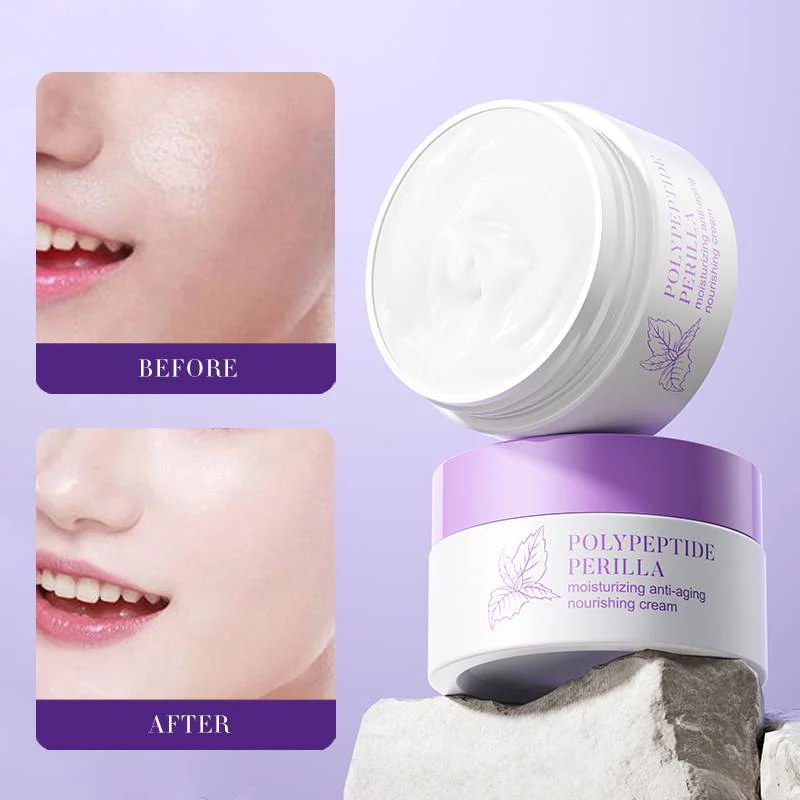 Bioaqua Polypeptide Perilla Moisturizing Anti-Aging Nourishing Cream - Image 5