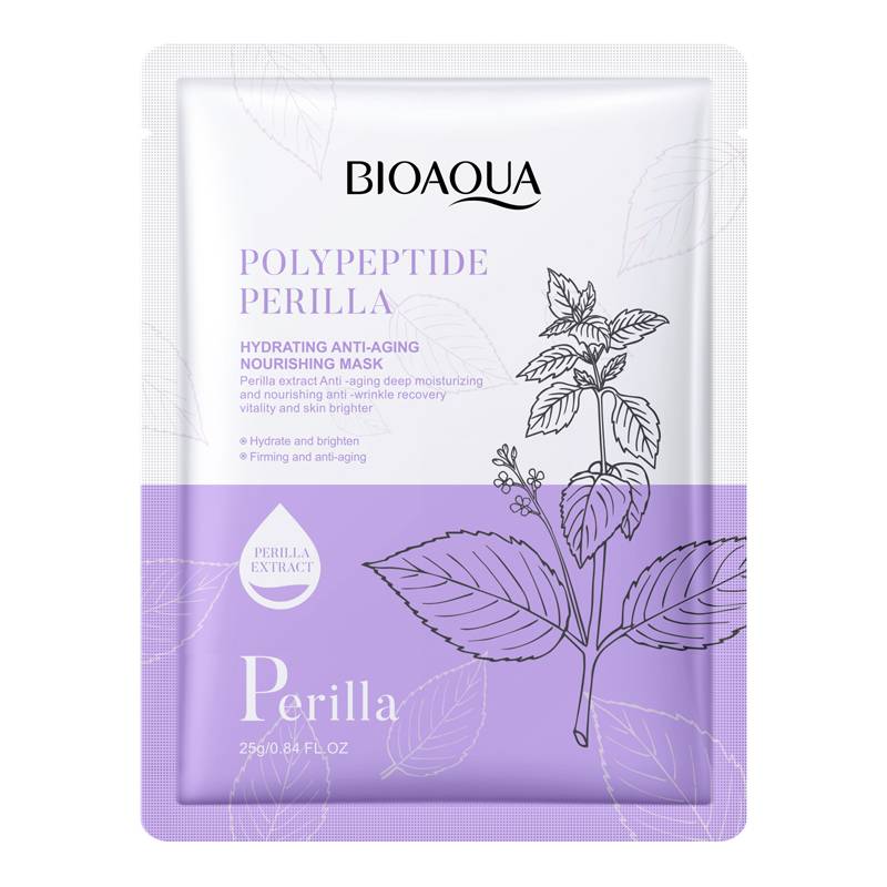 BIOAQUA Polypeptide Perilla Hydrating Anti-Aging Face Sheet Mask