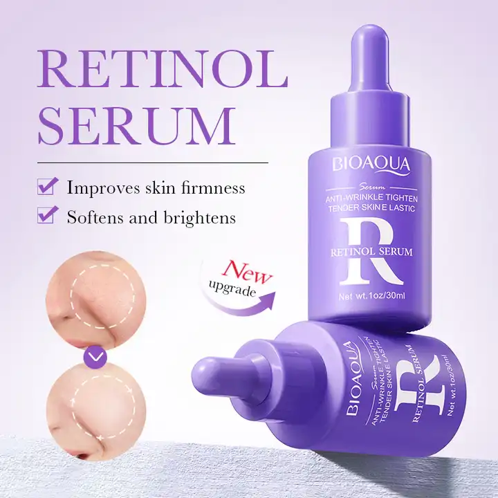 BIOAQUA Retinol Face Serum - Anti-Aging & Firming Serum - 30ml - Image 2