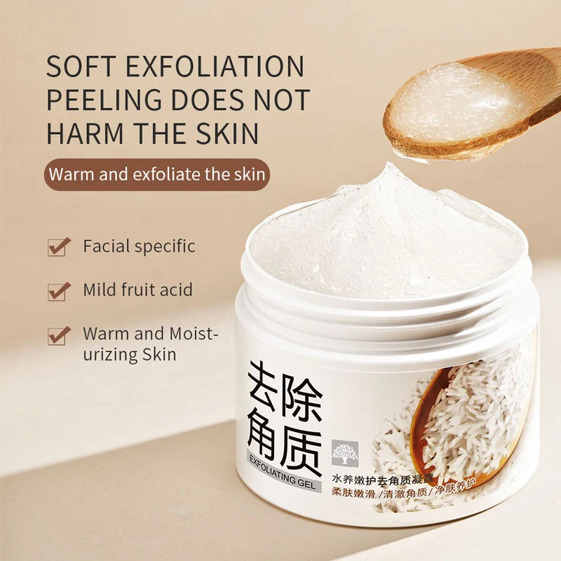 BIOAQUA Rice Exfoliating Face Scrub for Pore Cleansing 140g - Image 3