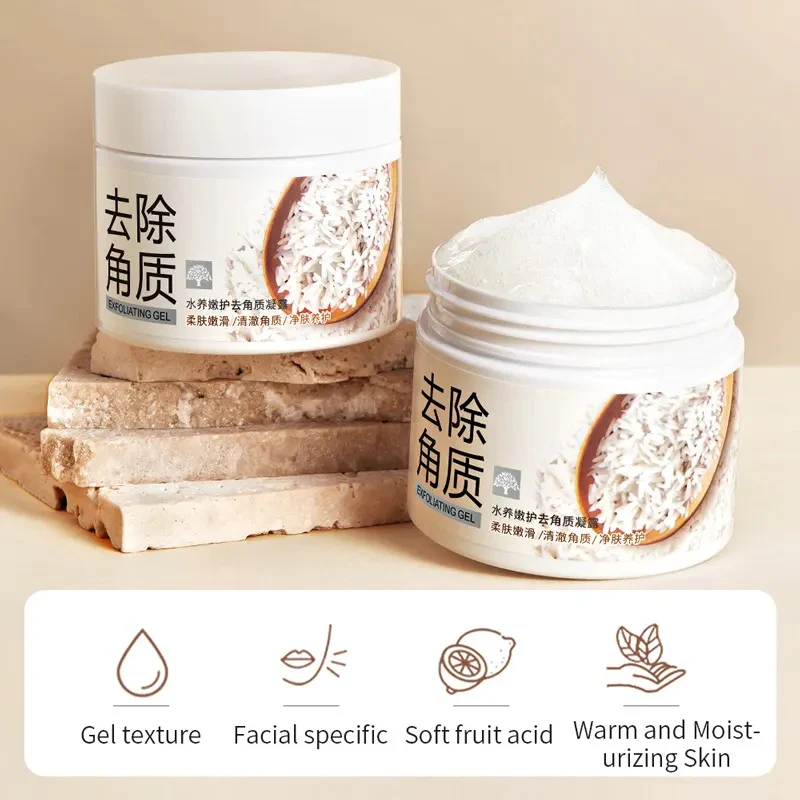 BIOAQUA Rice Exfoliating Face Scrub for Pore Cleansing 140g - Image 4