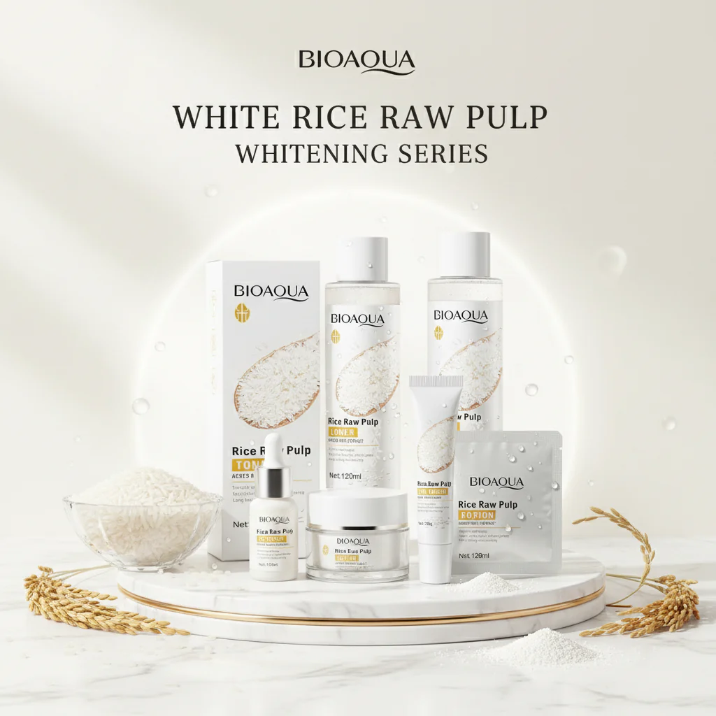 BIOAQUA Rice Raw Pulp Skincare Set - Choose Your Perfect Routine