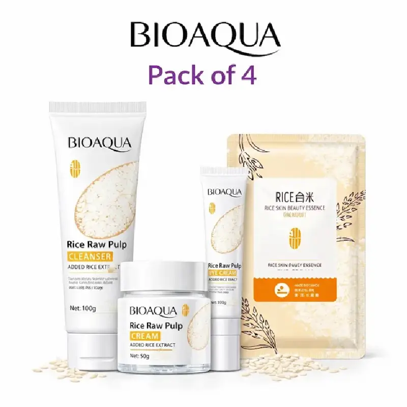 BIOAQUA Rice Raw Pulp Skincare Set - Choose Your Perfect Routine - Image 7